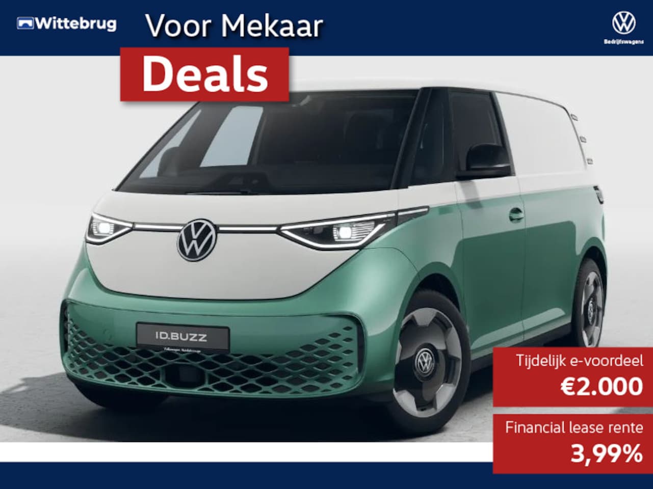 Volkswagen ID. Buzz Cargo - Anniversary Edition 79 kWh 4MOTION Anniversary Edition 79 kWh 4MOTION - AutoWereld.nl