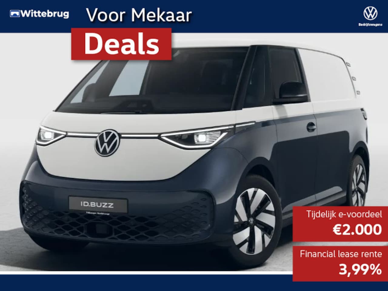 Volkswagen ID. Buzz Cargo - Anniversary Edition 79 kWh Anniversary Edition 79 kWh - AutoWereld.nl