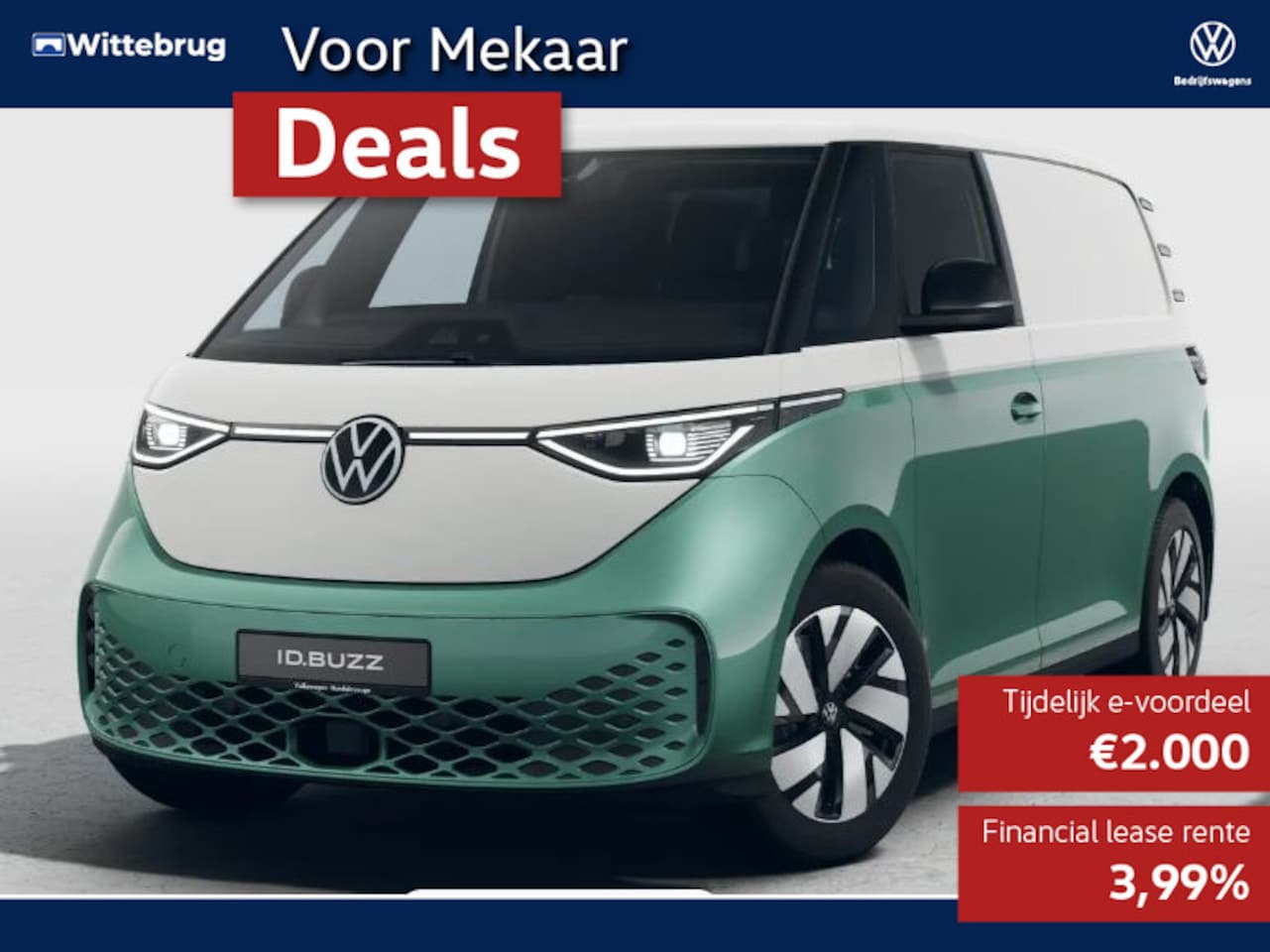 Volkswagen ID. Buzz Cargo - Anniversary Edition 79 kWh Anniversary Edition 79 kWh - AutoWereld.nl
