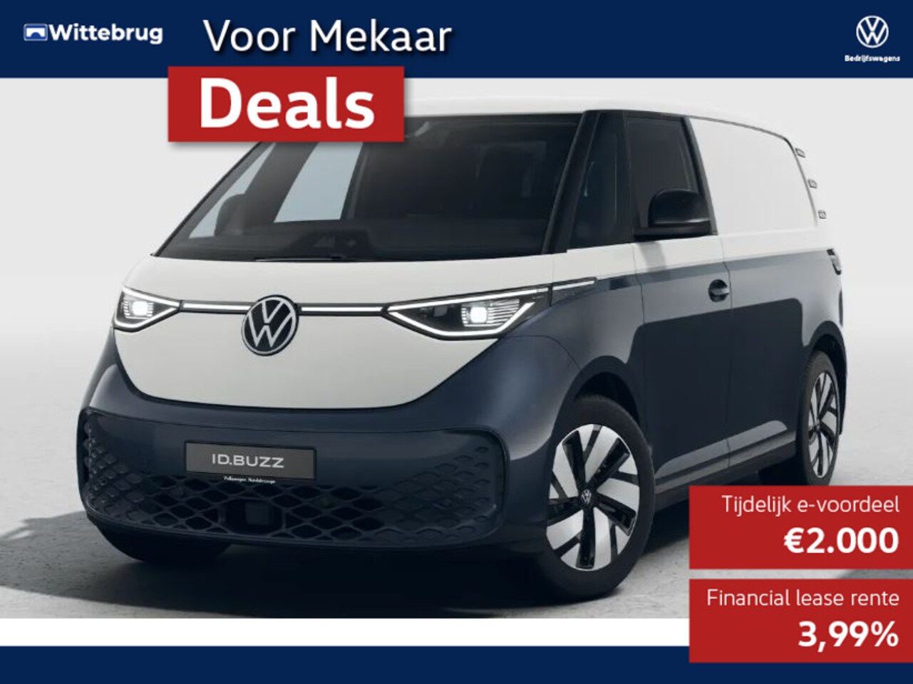 Volkswagen ID. Buzz Cargo - Anniversary Edition 59 kWh Anniversary Edition 59 kWh - AutoWereld.nl