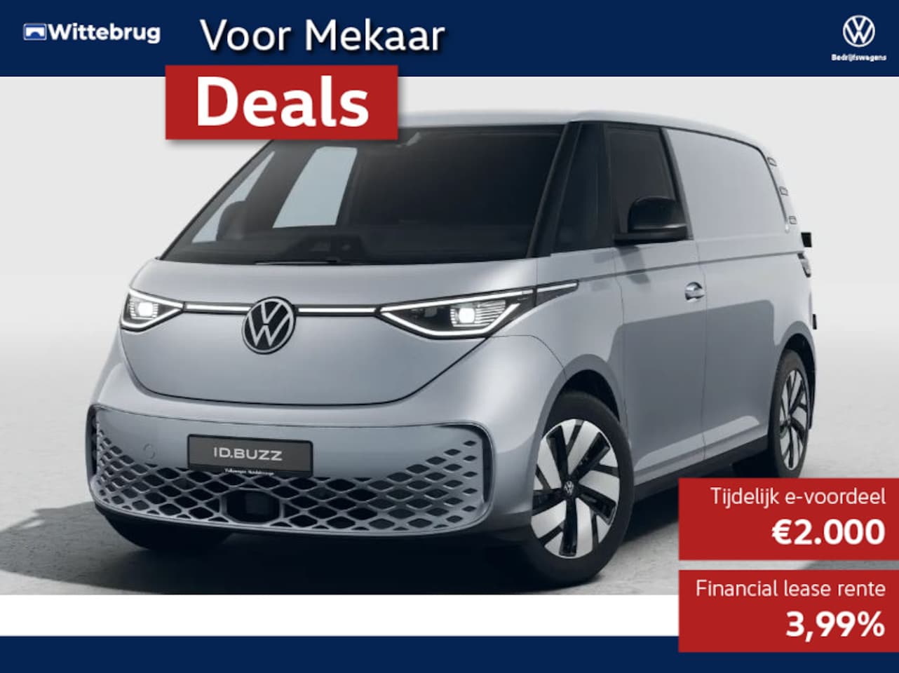 Volkswagen ID. Buzz Cargo - Anniversary Edition 79 kWh Anniversary Edition 79 kWh - AutoWereld.nl