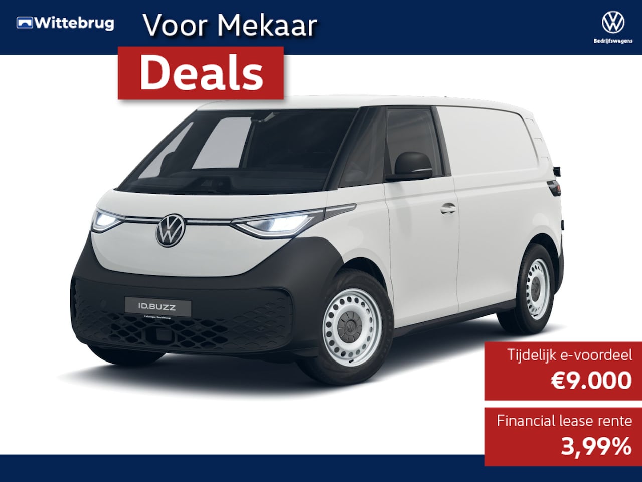 Volkswagen ID. Buzz Cargo - Economy Business 59 kWh Economy Business 59 kWh - AutoWereld.nl