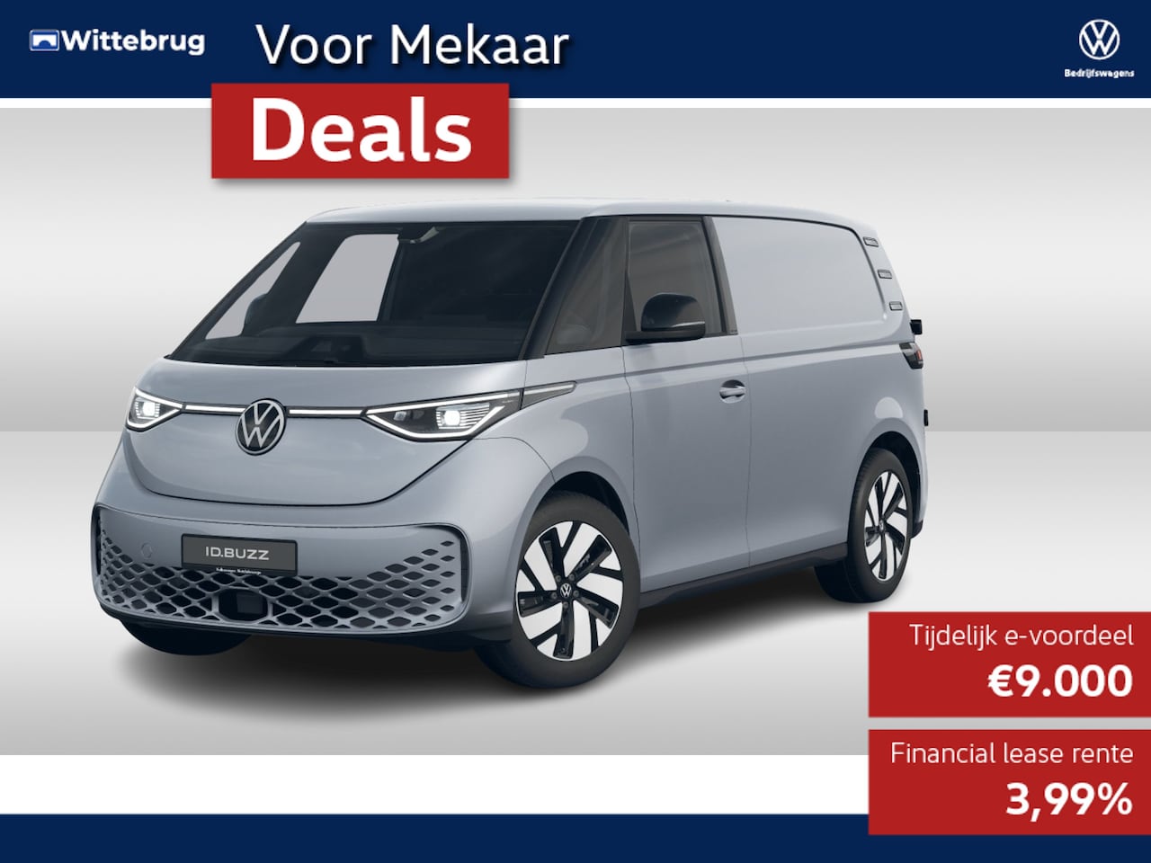 Volkswagen ID. Buzz Cargo - Bulli edition 79 kWh Bulli edition 79 kWh - AutoWereld.nl