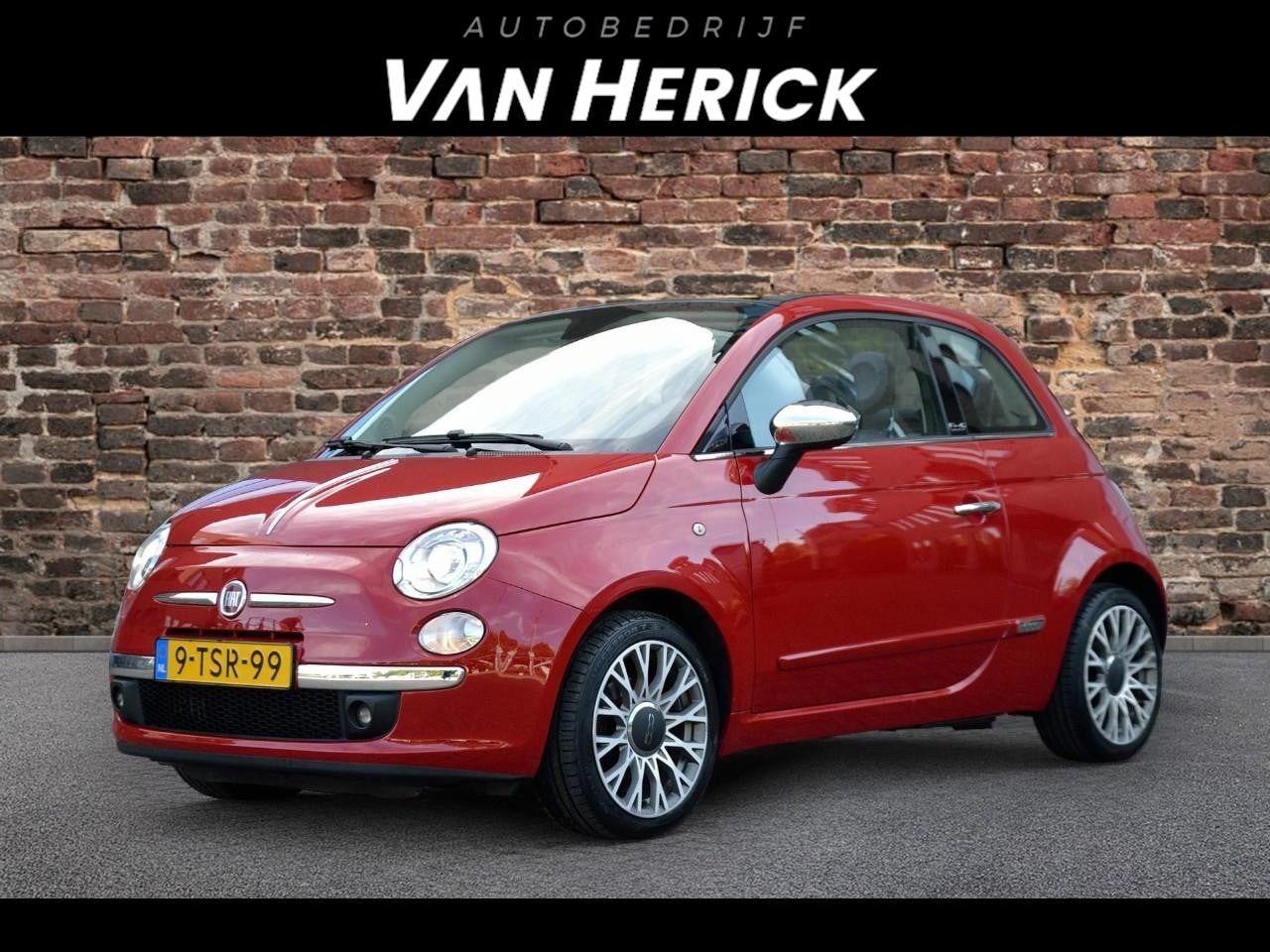 Fiat 500 C - 0.9 TwinAir Lounge| Open-dak | Clima | Leder | Nette Staat - AutoWereld.nl