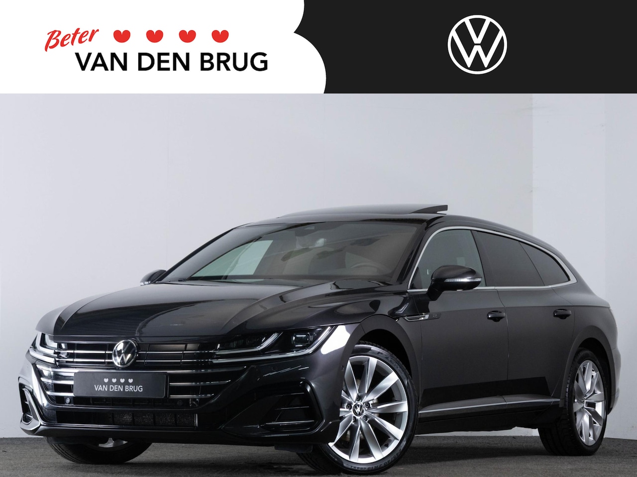 Volkswagen Arteon Shooting Brake - R-Line 1.4 TSI 218 PK DSG eHybrid | LED Matrix IQ | Panoramadak | DCC| 360 Camera | Side A - AutoWereld.nl