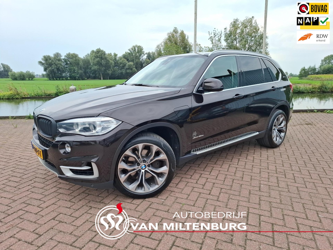 BMW X5 - XDrive40e High Executive Cognac Leder 360 camera Breedset Trekhaak Xenon - AutoWereld.nl