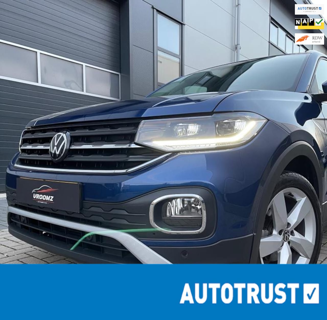 Volkswagen T-Cross - 1.0 TSI Style 40.000 NAP Draadloze CarPlay Automaat - AutoWereld.nl