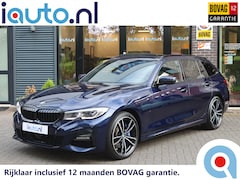 BMW 3-serie Touring - 330e M-Sport Shadow Line Pano/Laser LED/Keyless/Head-up/DCC/Elek. stoel+mem/Dodehoek/19"/T