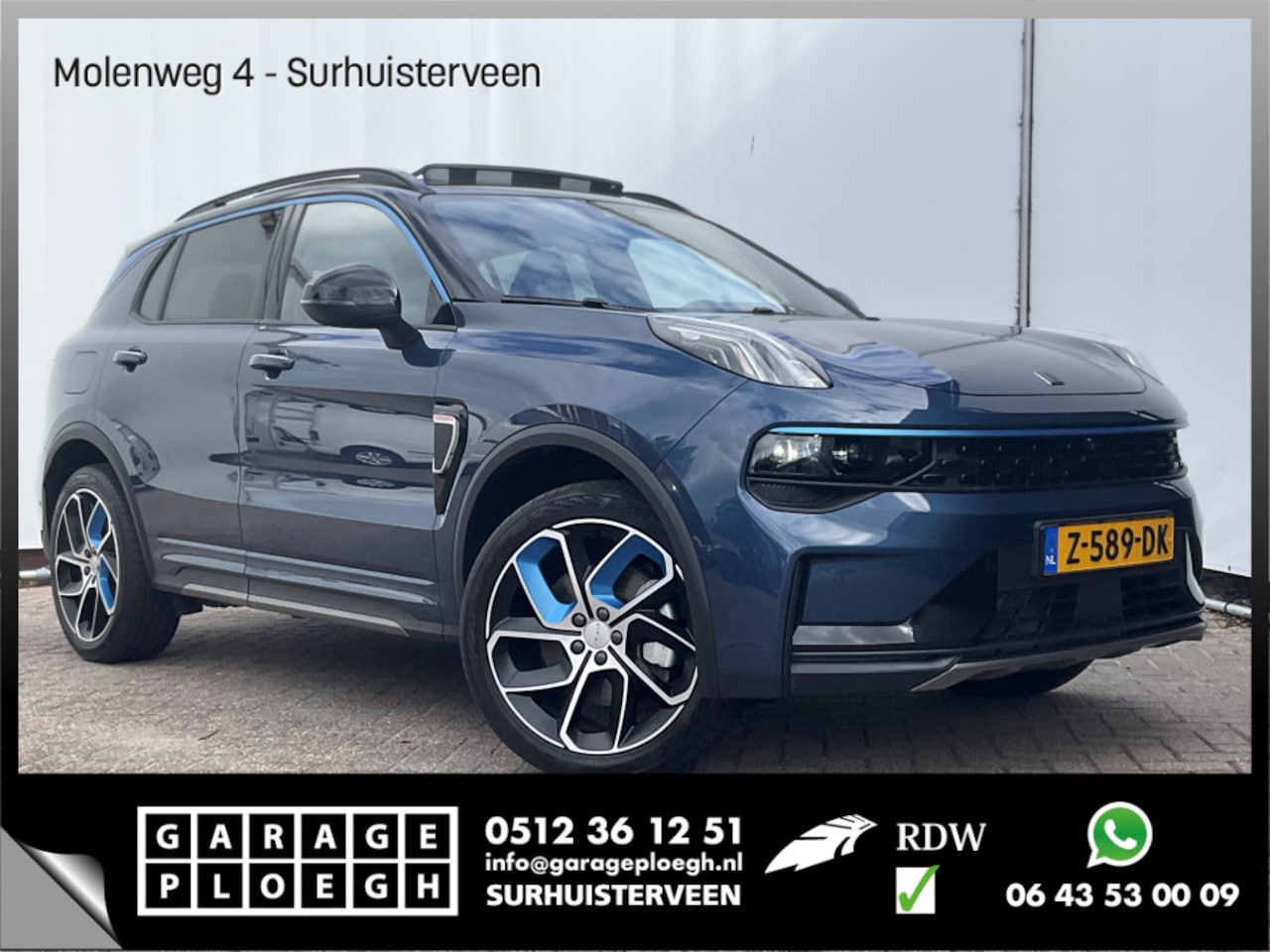 Lynk & Co 01 - 1.5 262pk Automaat Plug-in Hoge zit Navi 360° Camera PHEV - AutoWereld.nl