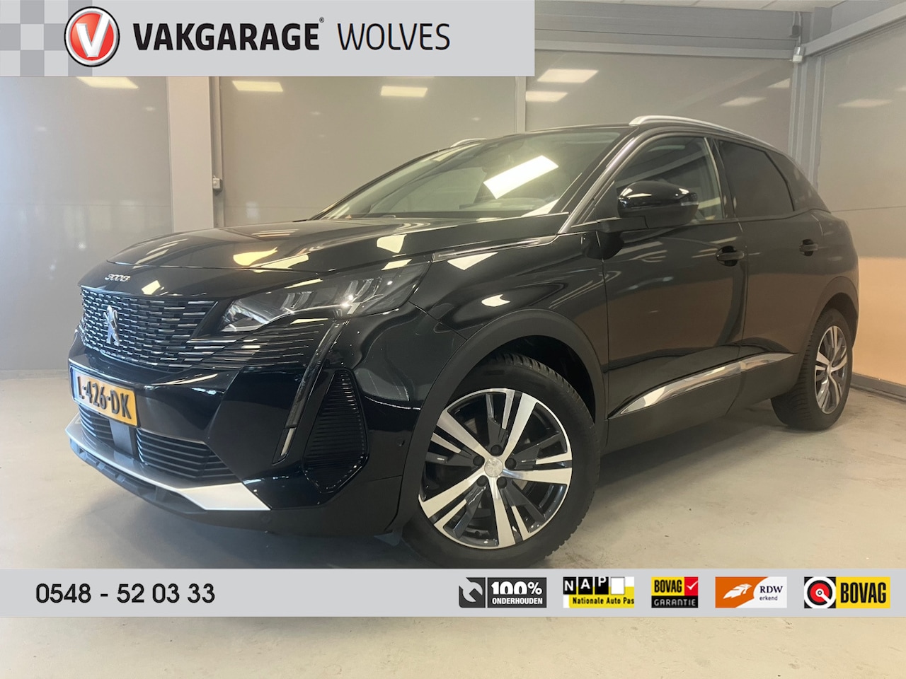 Peugeot 3008 - Allure Pack 1.2 PureTech 130pk | Navigatie | Camera | Electrische achterklep | NAP | - AutoWereld.nl