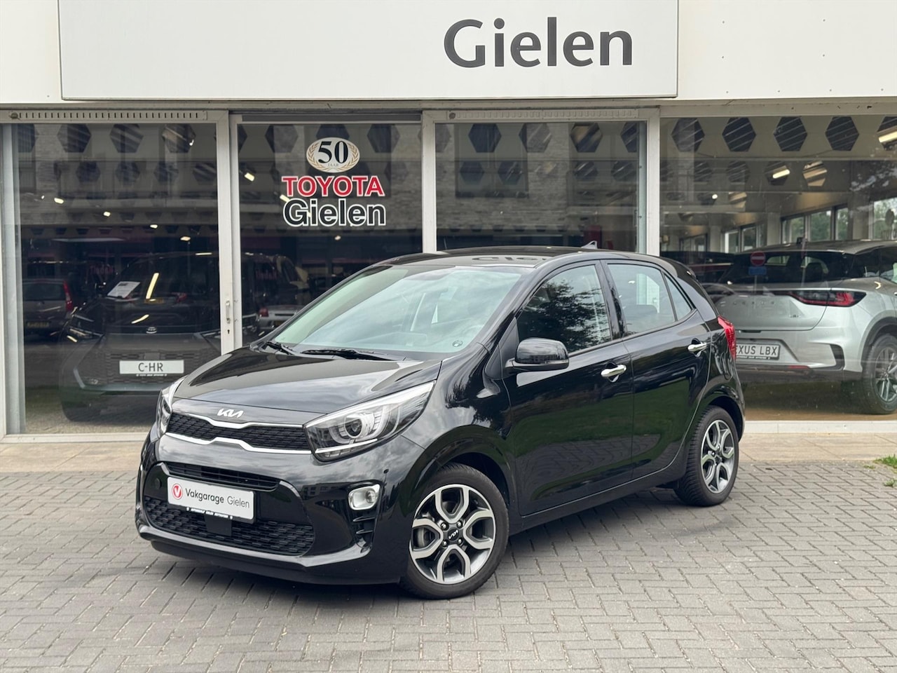 Kia Picanto - 1.2 Automaat 5-Zits DynamicLine | Parkeersensoren, Stoel + Stuurverwarming, Lichtmetalen v - AutoWereld.nl
