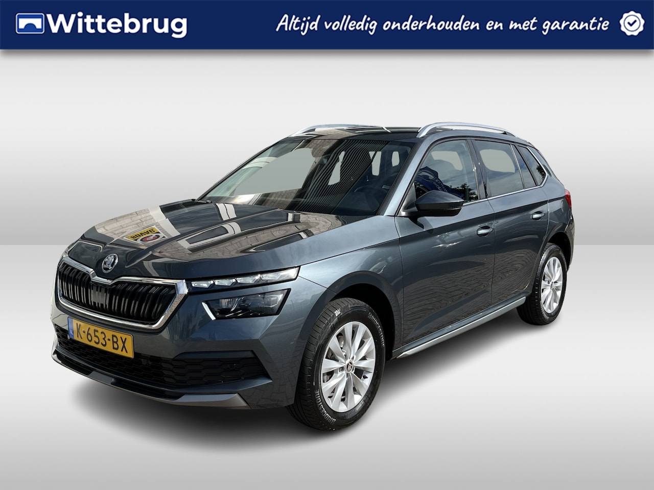 Skoda Kamiq - 1.0 TSI Business Edition / AUTOMAAT/ PARK. SENSOREN/ CRUISE/ STOELVERWARM./ LED/ VIRTUAL C - AutoWereld.nl