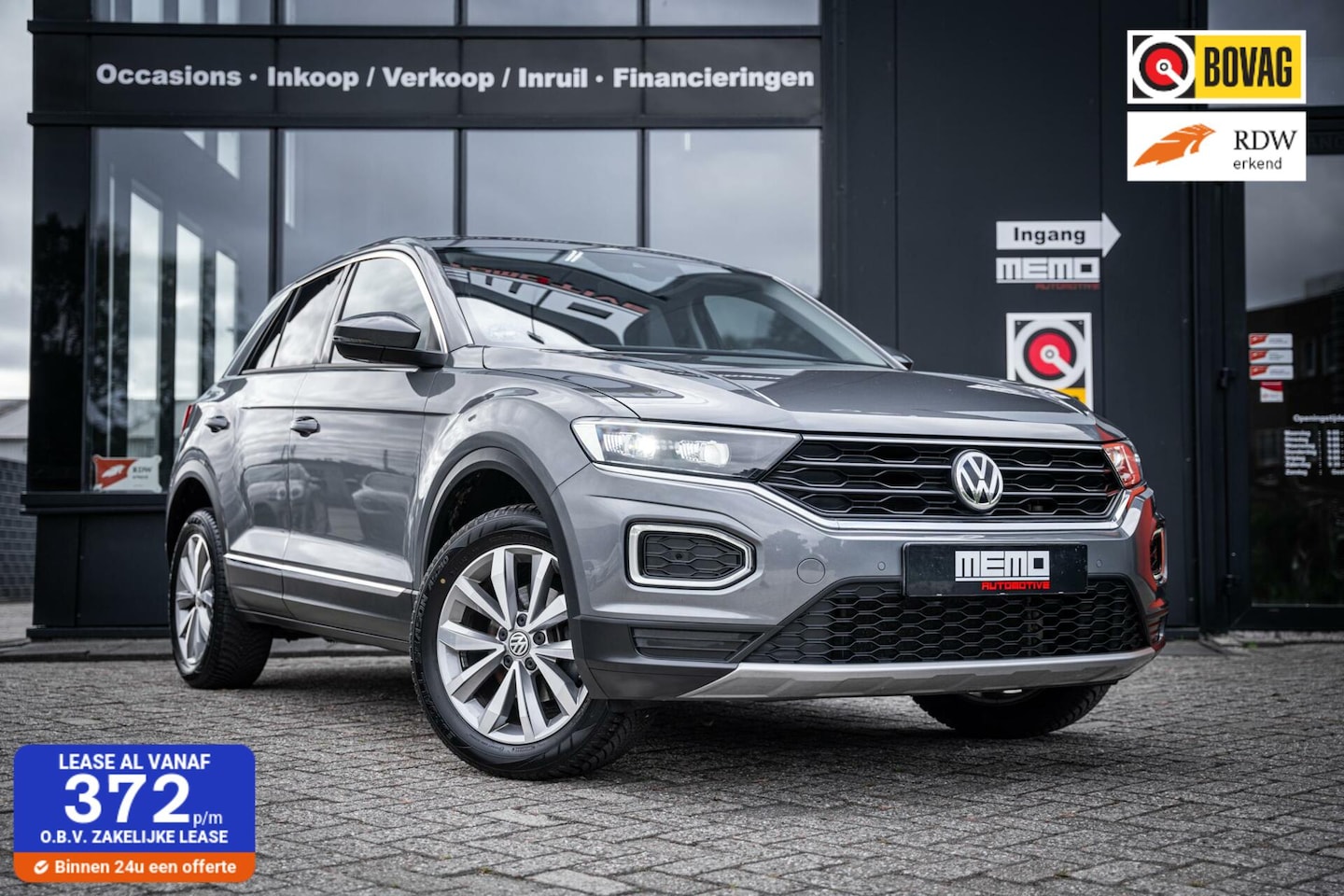 Volkswagen T-Roc - 1.5 TSI Style*AUTOMAAT*CARPLAY*LED*NAVI* - AutoWereld.nl