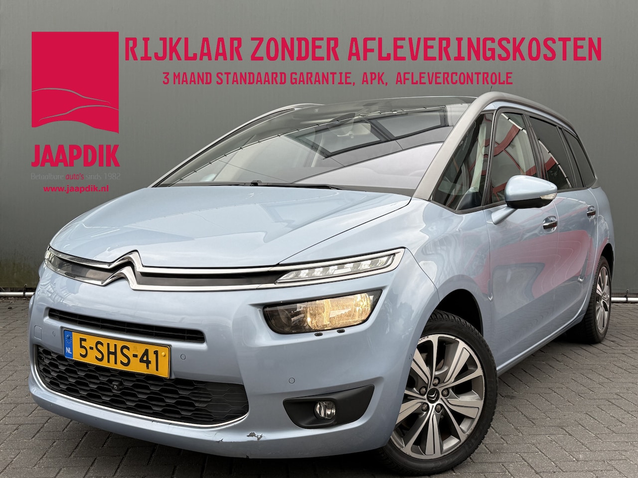 Citroën Grand C4 Picasso - BWJ 2013 1.6 THP 157 PK Intensive TREKHAAK | NAVI | CLIMA | CRUISE | BLUETOOTH | LMV | PDC - AutoWereld.nl