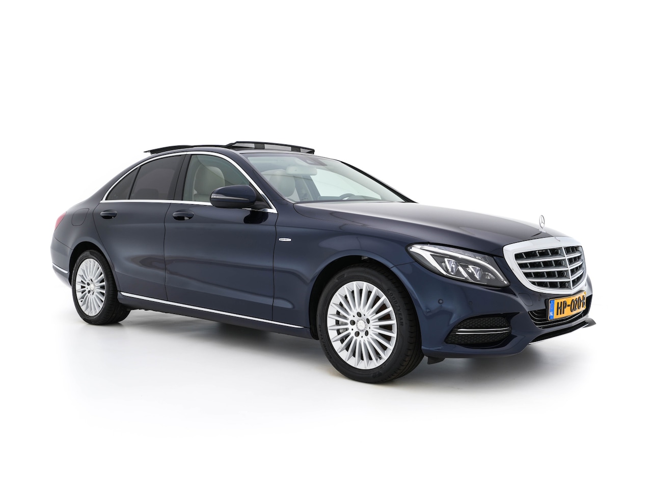 Mercedes-Benz C-klasse - 350 e Lease Edition Aut. *PANO | LUXURY-LEATHER | BURMESTER-AUDIO | FULL-LED | NAVI-FULLMA - AutoWereld.nl