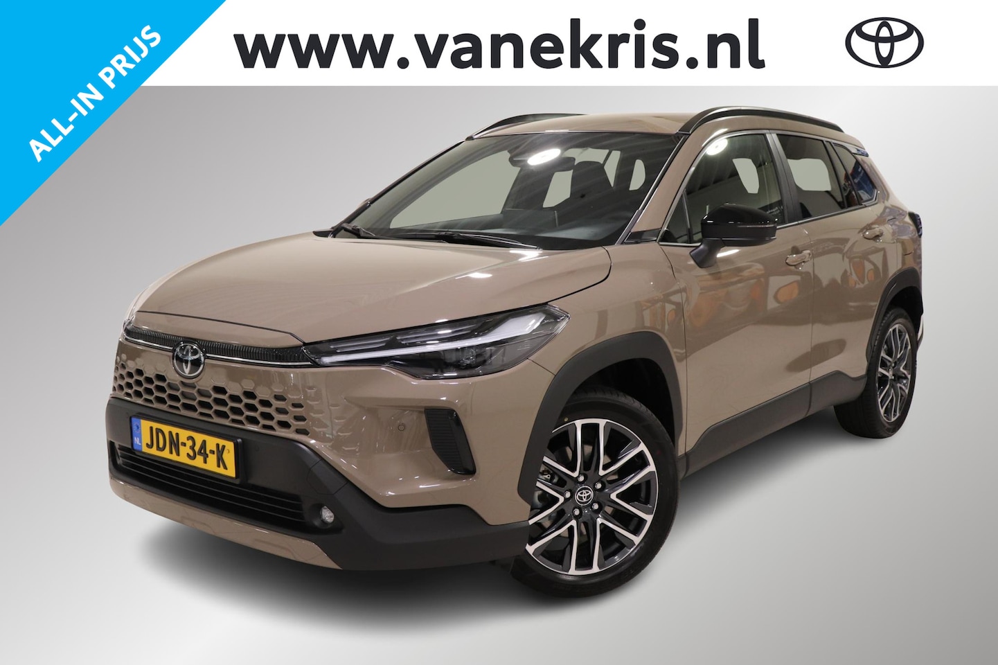 Toyota Corolla Cross - Hybrid 140 Dynamic Hybrid 140 Dynamic, Apple Carplay/Android Auto, BSM, Sensoren, Stoel & Stuurverwarming! - AutoWereld.nl