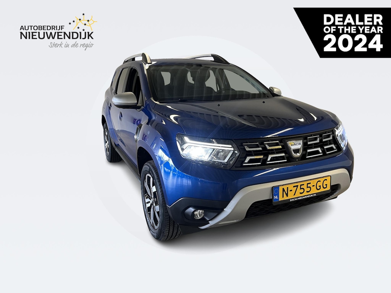 Dacia Duster - 1.0 TCe Bi-Fuel Prestige APPLE CARPLAY ANDROID AUTO / NAVIGATIE / PARKEERSENSOREN+CAMERA / - AutoWereld.nl