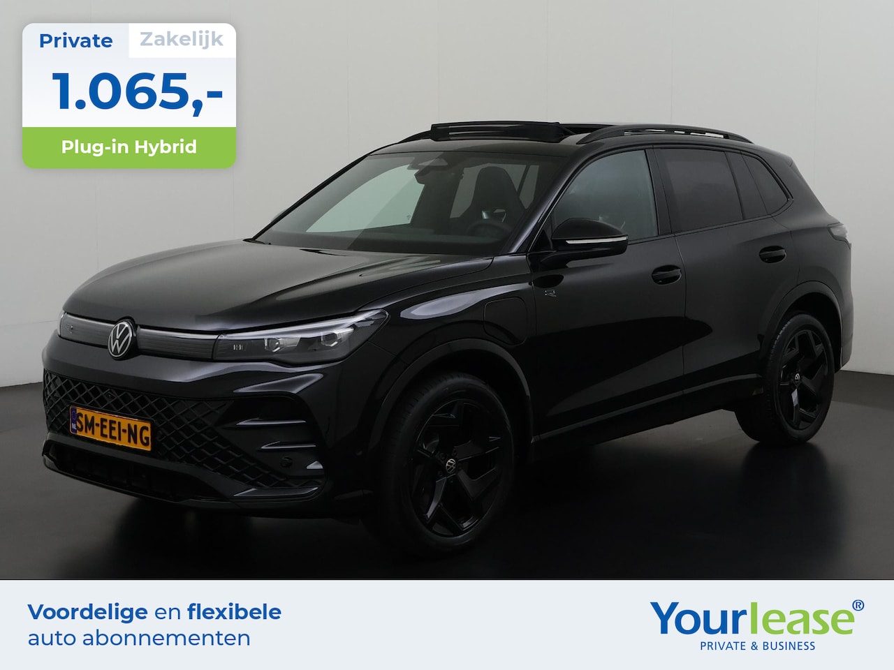 Volkswagen Tiguan - 1.5 eHybrid R-Line Black Style | All-in 1065,- Private Lease | Zondag Open! - AutoWereld.nl
