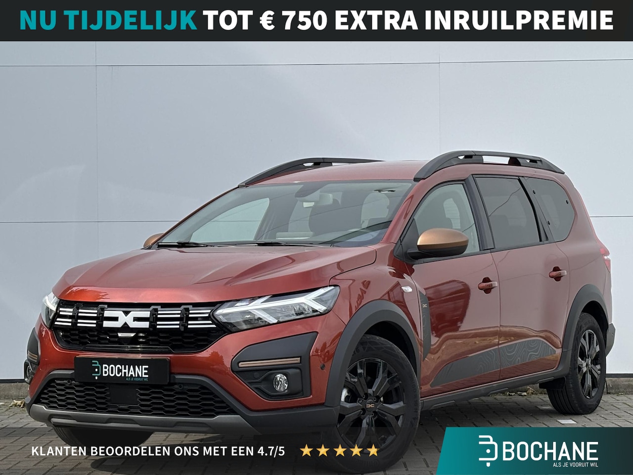 Dacia Jogger - 1.6 Hybrid 140 Extreme 7p. 1.6 Hybrid 140 Extreme 7p. - AutoWereld.nl