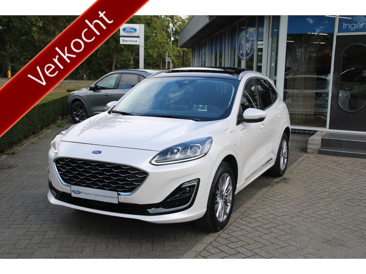 Ford Kuga - 2.5 PHEV 225 PK Vignale TREKHAAK ELEKTRISCH | PANO DAK | LEDER | B&O - AutoWereld.nl
