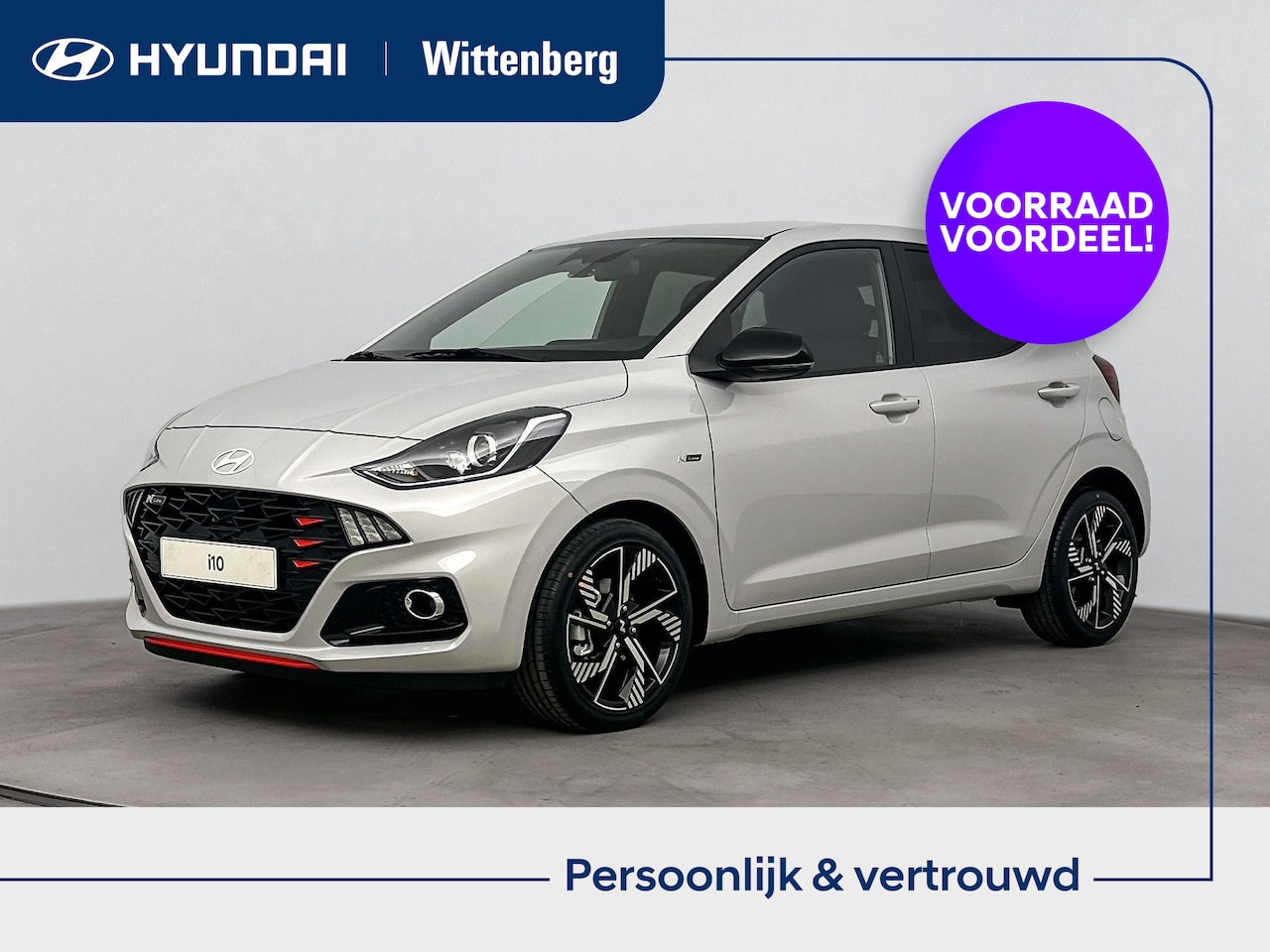 Hyundai i10 - 1.0 T-GDI N Line 5-zits | €1500 WEGRIJVOORDEEL | SPORTONDERSTEL | TURBO MOTOR | SPORTUITLA - AutoWereld.nl