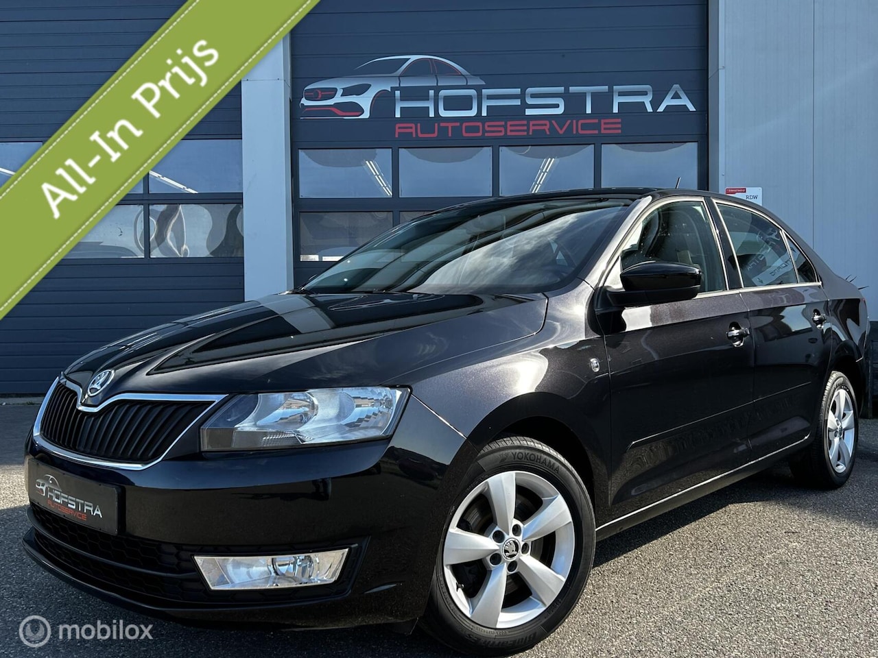 Skoda Rapid - 1.2 TSI Navi Trekhaak Schaalstoelen Cruise Leuk! - AutoWereld.nl
