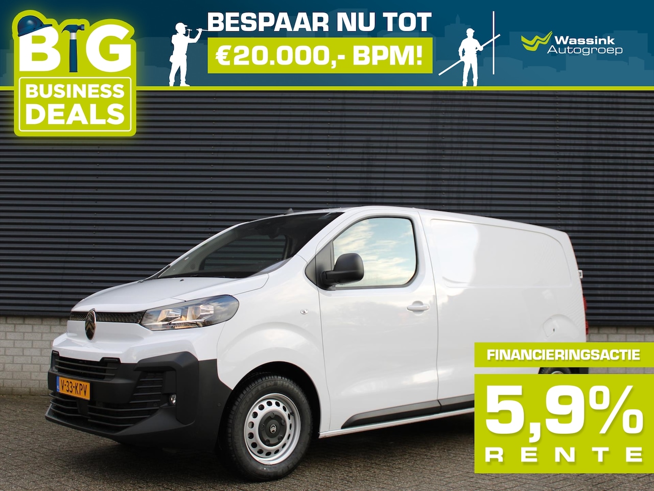 Citroën Jumpy - L2 145pk Automaat I Dynamic Nav Pakket I Comfort Pakket I Trekhaak I Houtafwerking Laadrui - AutoWereld.nl