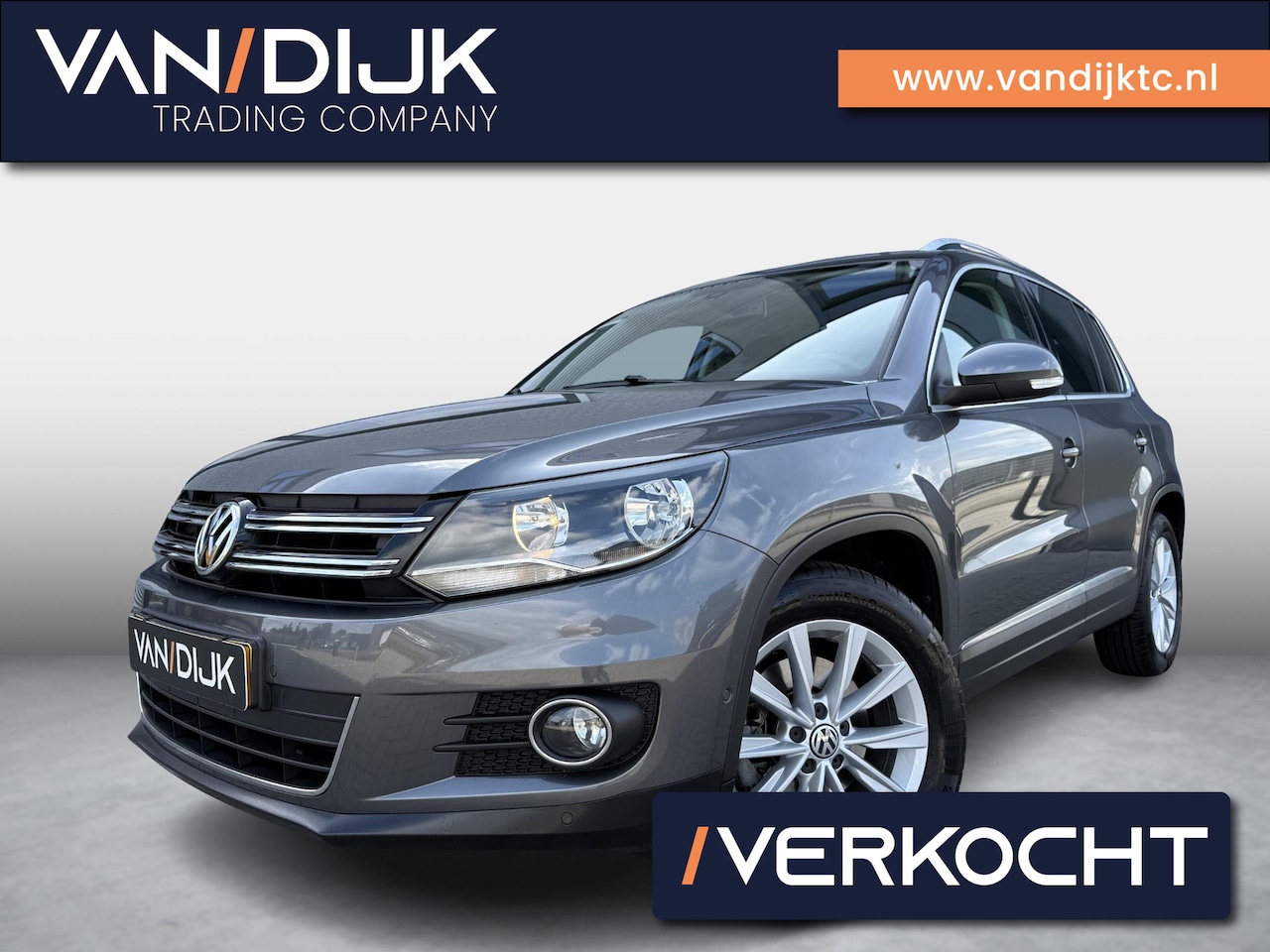 Volkswagen Tiguan - 1.4 TSI Sport&Style 150PK ✓Facelift ✓Navigatie ✓Climate ✓Cruise ✓Parkeersensoren ✓Lichtmet - AutoWereld.nl