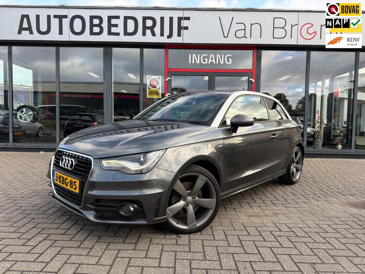 Audi A1 - 1.4 TFSI 2X S-line | Xenon | Half-leder | Stoelverwarming - AutoWereld.nl