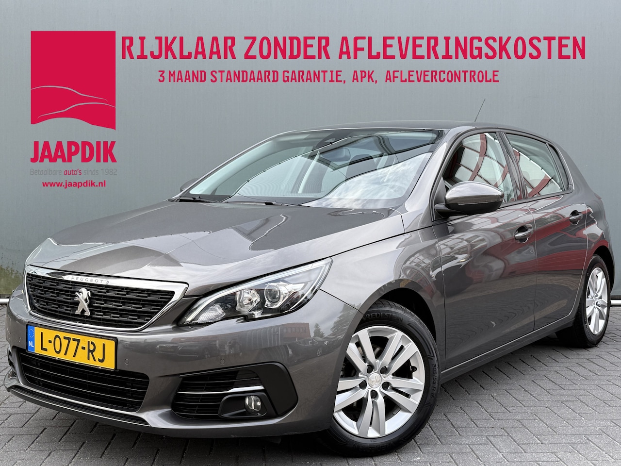 Peugeot 308 - BWJ 2021 1.2 111 PK PureTech Blue Lease Active APPLE CARPLAY | ANDROID AUTO | NAVI | CLIMA - AutoWereld.nl