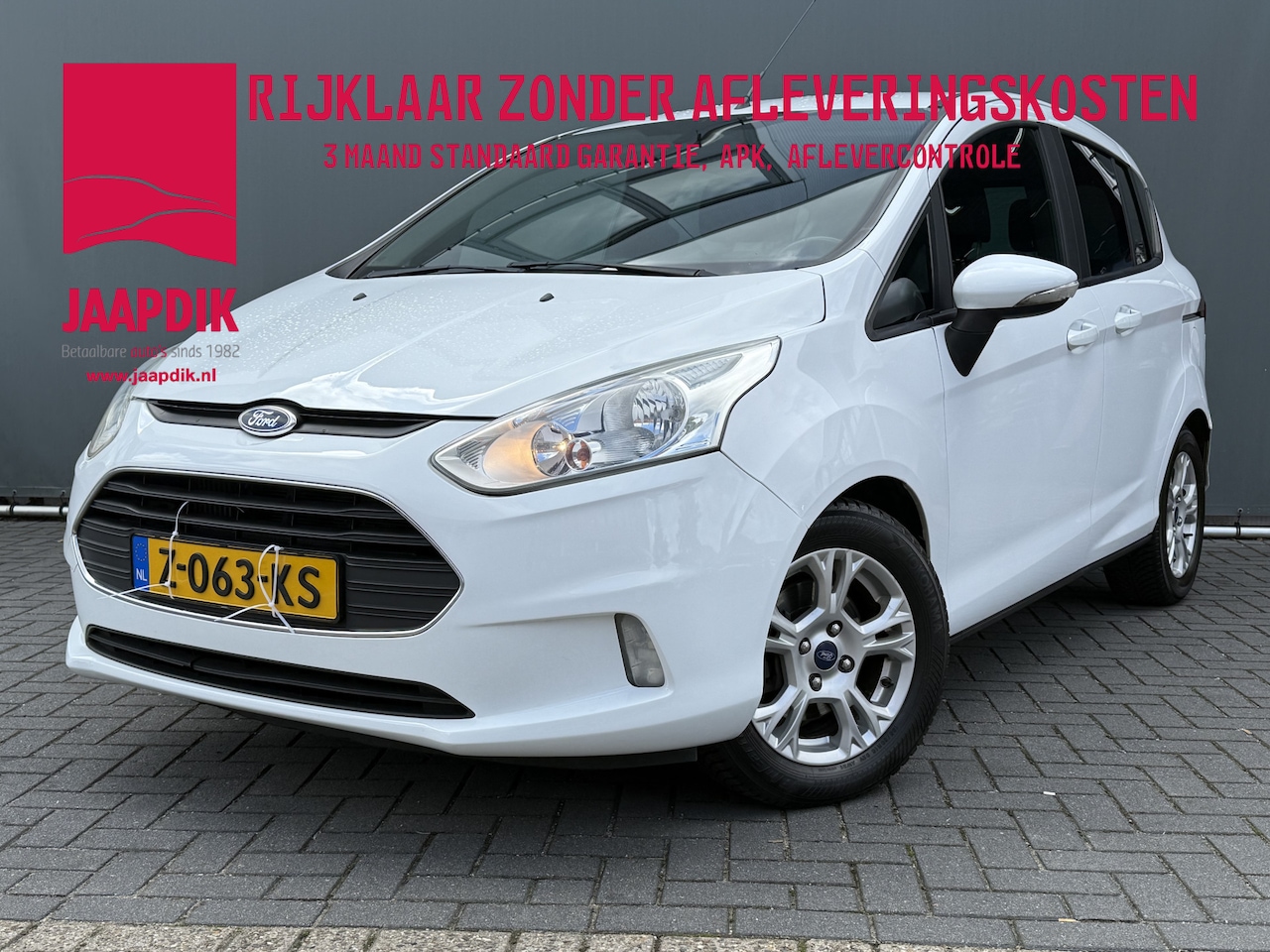 Ford B-Max - BWJ 2016 1.6 96 PK TDCI Style AIRCO | RADIO | BLUETOOTH | LMV - AutoWereld.nl
