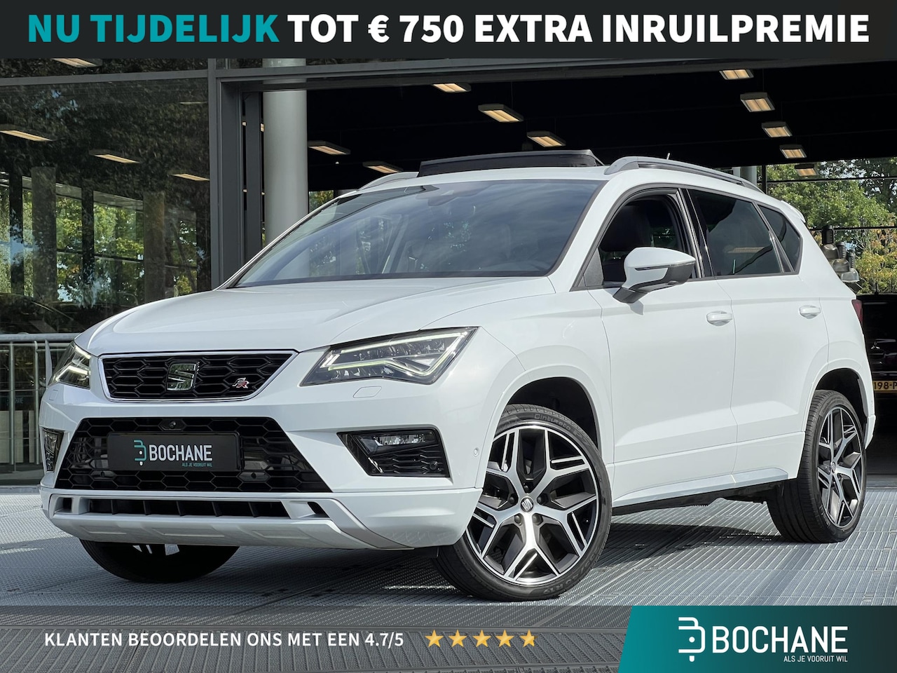 SEAT Ateca - 1.4 EcoTSI FR 150PK | Navigatie | BSM | Schuifkanteldak - AutoWereld.nl