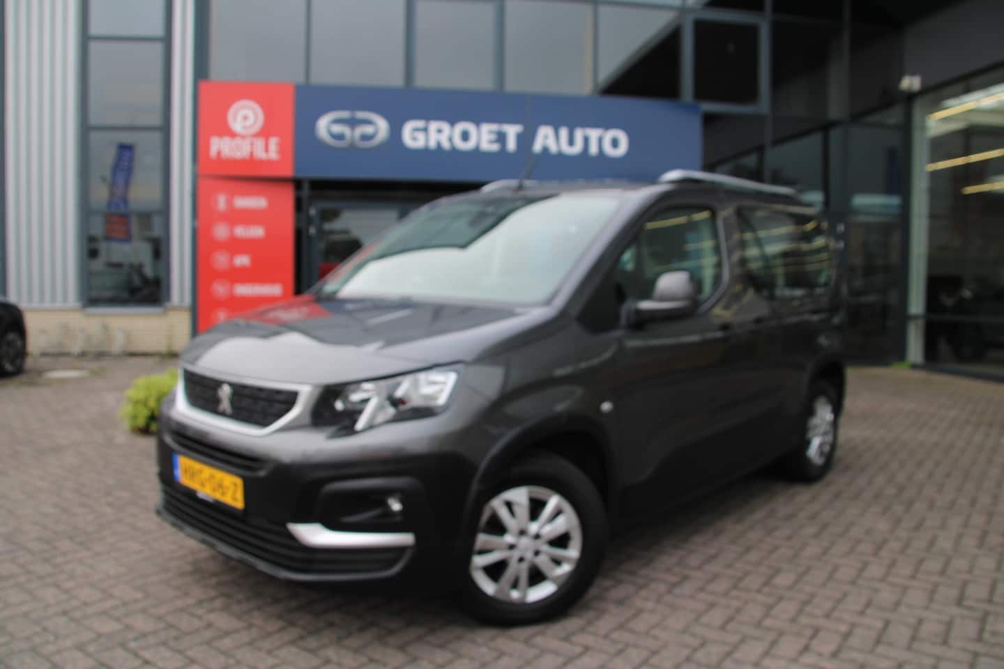 Peugeot Rifter - 1.2 Puretech 110pk Allure Airco Navi 2x Zijdeur 5-Zits 1e eigenaar - AutoWereld.nl