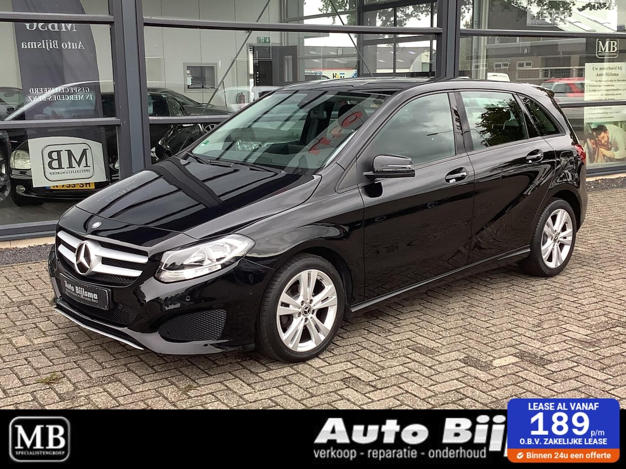 Mercedes-Benz B-klasse - 180 cruise, parkeersensoren, stoelverwarming, - AutoWereld.nl