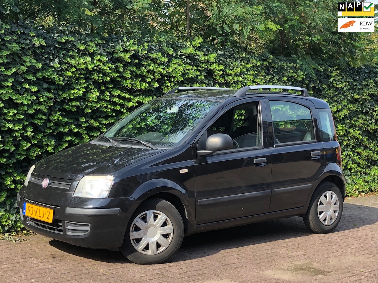 Fiat Panda - 1.2 Edizione Cool Elec.ramen Nw.APK 129DKM Zwart - AutoWereld.nl