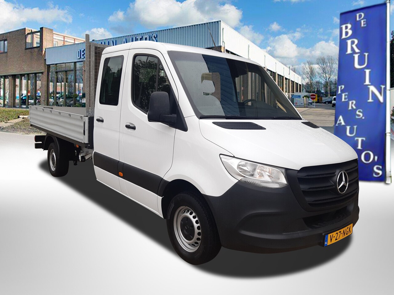 Mercedes-Benz Sprinter - 316 CDI DC Pick-up 6-Persoons Lange laadbak - AutoWereld.nl