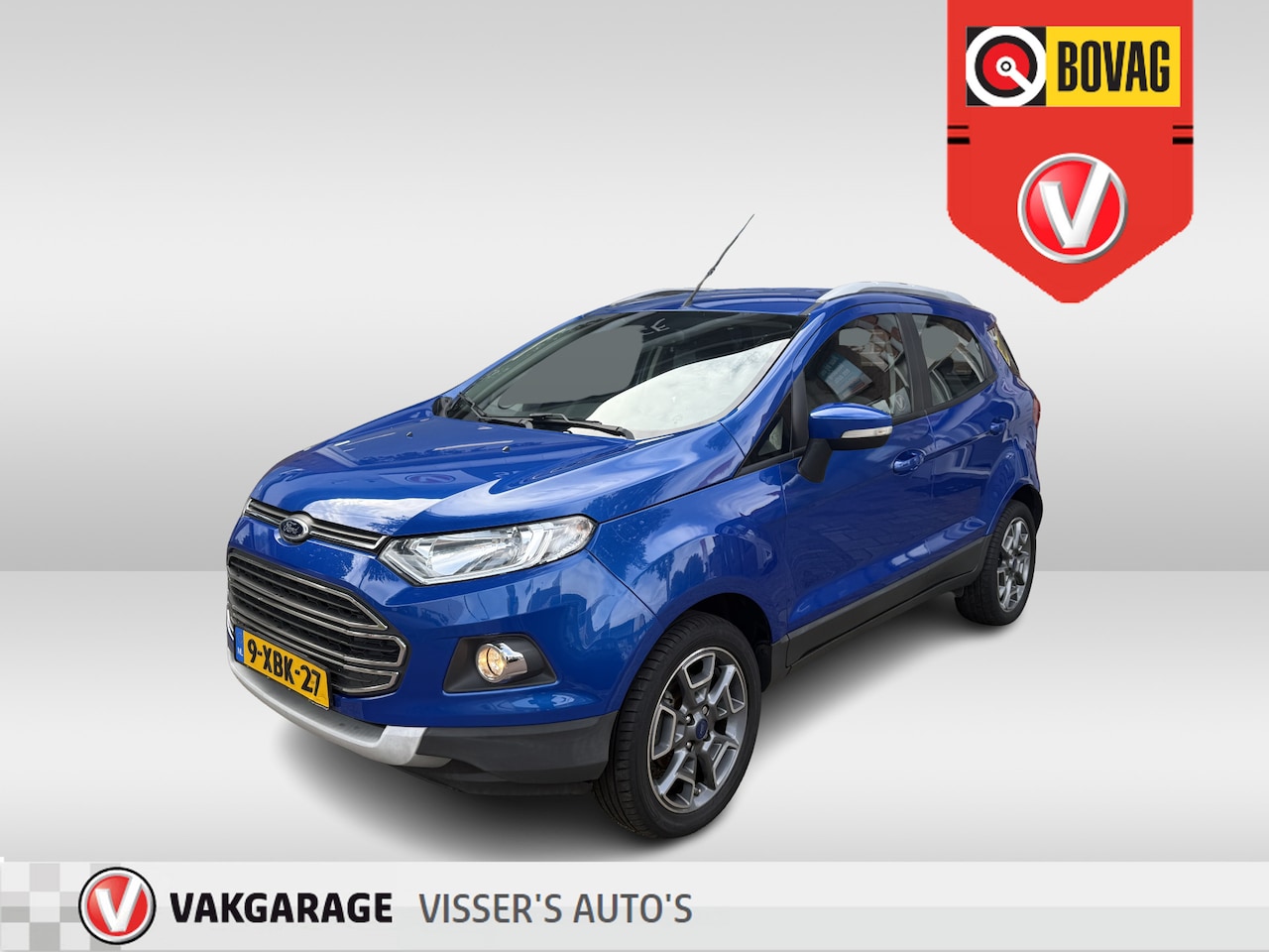 Ford EcoSport - 1.0 EcoBoost Titanium ZEER WEINIG KILOMETERS, INRUIL EN FINANCIERING MOGELIJK - AutoWereld.nl