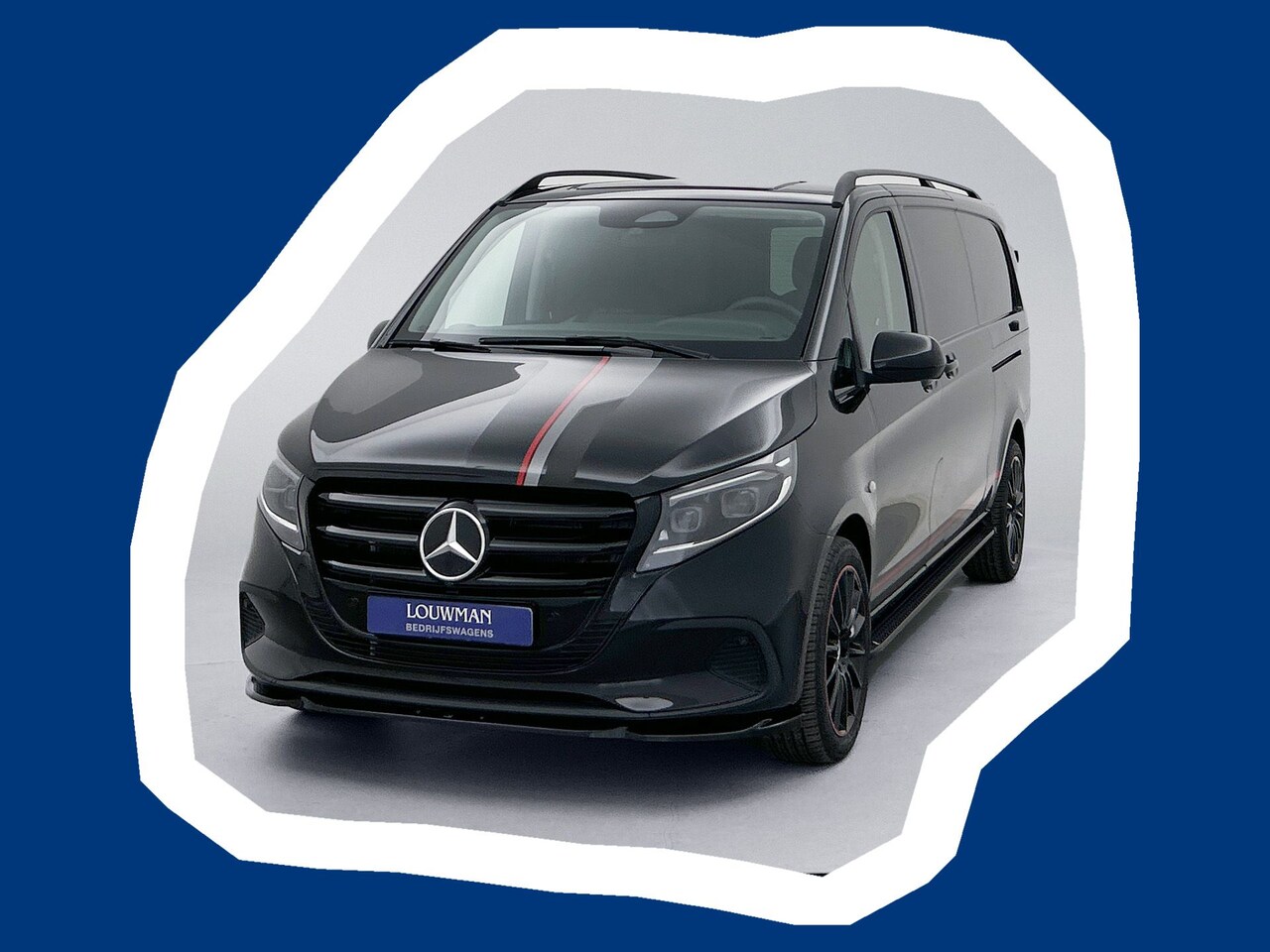 Mercedes-Benz Vito - 119 CDI L3 Pro *Edition* Leder/alcantara 19"inch AMG Led multibeam Trekhaak 2x schuifdeur - AutoWereld.nl