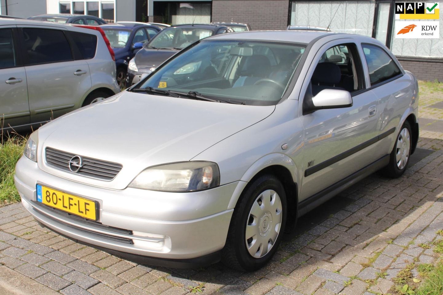 Opel Astra - 1.6 Njoy Airco Elec ramen+spiegels. Bluetooth NAP APK - AutoWereld.nl
