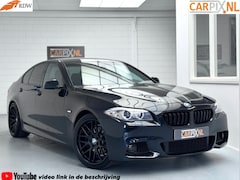 BMW 5-serie - 520i M-sport, 20", Leder, Middernachtzwart