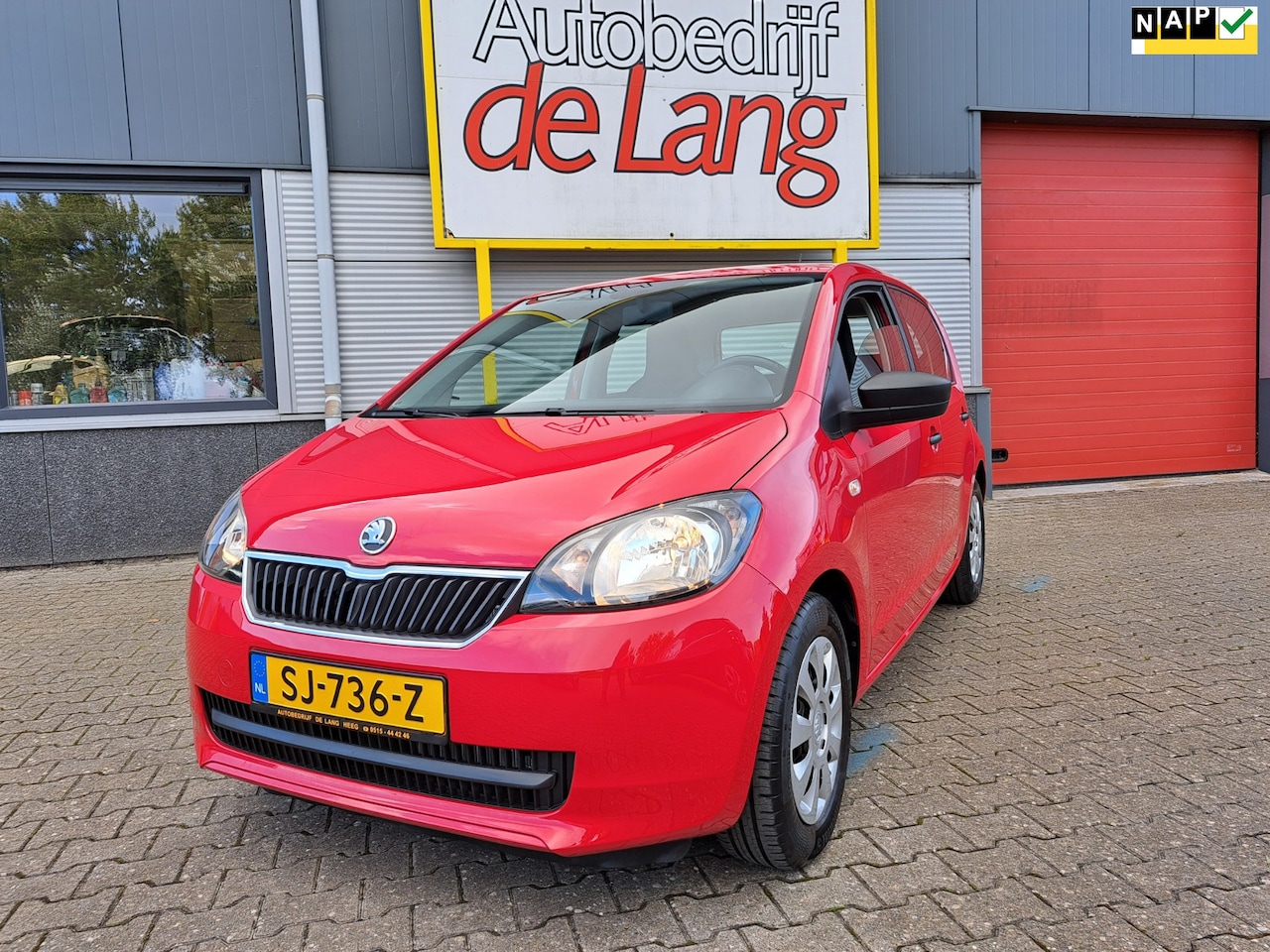 Skoda Citigo - 1.0 Greentech Active 11.000km!nieuwstaat! - AutoWereld.nl