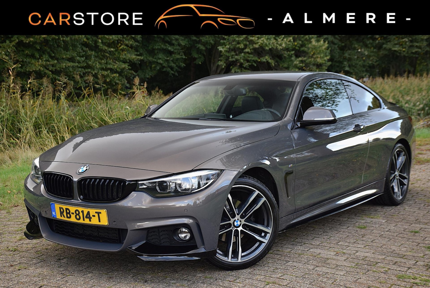 BMW 4-serie Coupé - 420i High Executive*M- Performance Pakket*Keyless*Carplay* - AutoWereld.nl