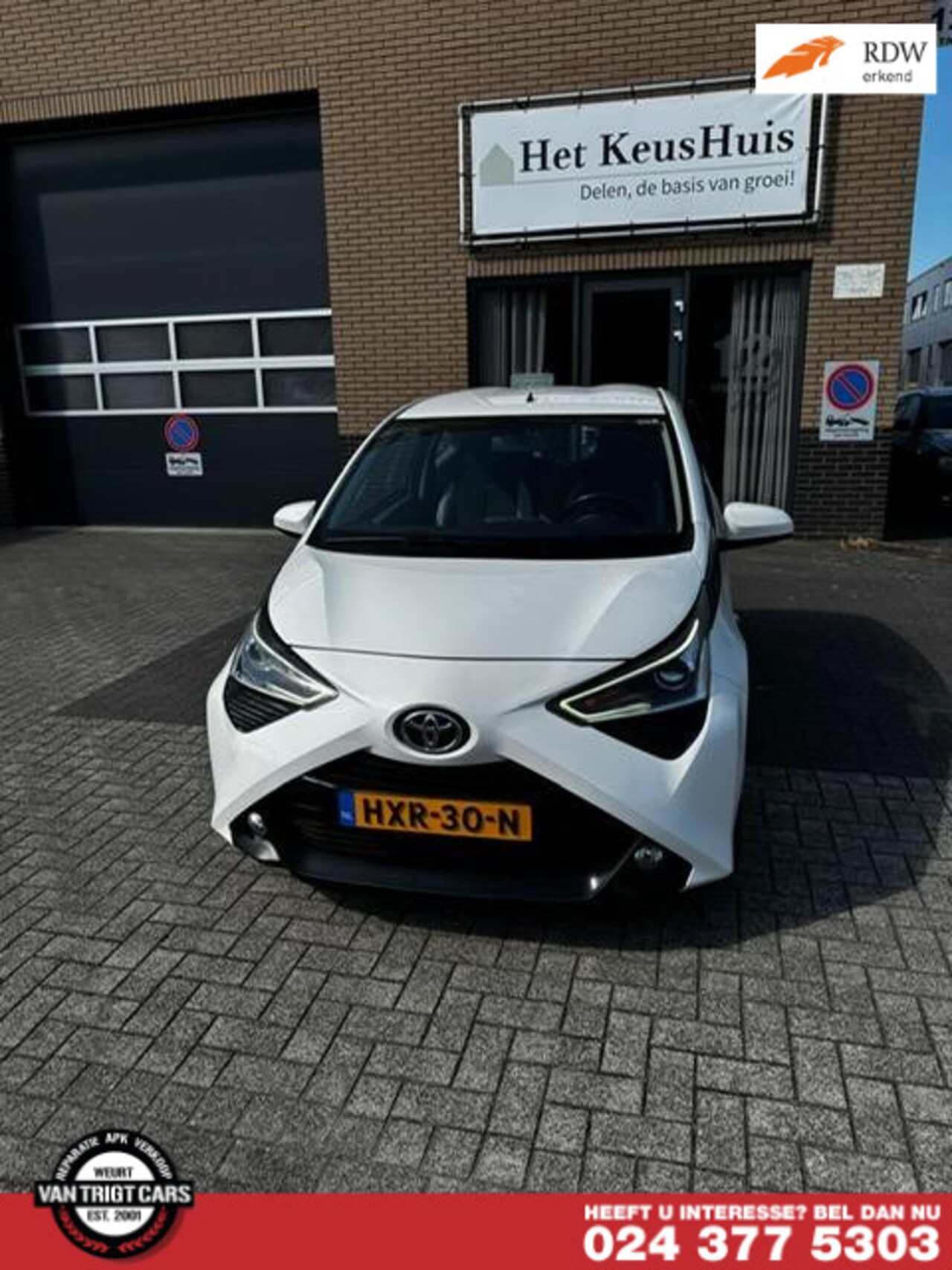 Toyota Aygo - 1.0 VVT-i x-play 1.0 VVT-i x-play - AutoWereld.nl