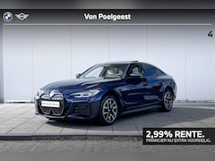 BMW i4 - eDrive40 84 kWh M-Sport 18 Inch / Comfort Acces / Glazen Schuifdak / Getinte Ramen Achter