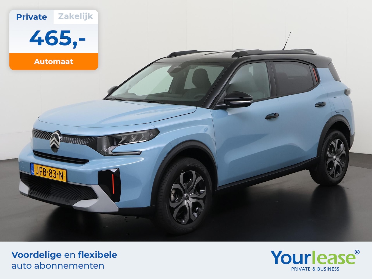 Citroën C3 Aircross - 1.2 Hybrid 145pk Plus 7p. | All-in 465,- Private Lease | Direct uit voorraad - AutoWereld.nl