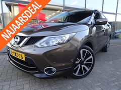 Nissan Qashqai - 1.2 Tekna | 1E EIGENAAR | PANORAMADAK | 360 CAMERA | LEDER