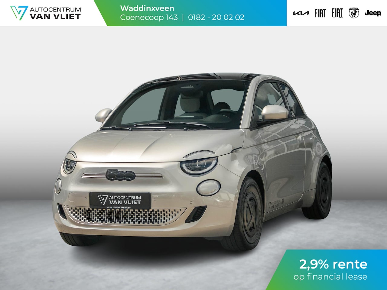 Fiat 500e - Giorgio Armani Collector's Edition 42 kWh | Zeer Exclusief | Beperkte Oplage ! - AutoWereld.nl