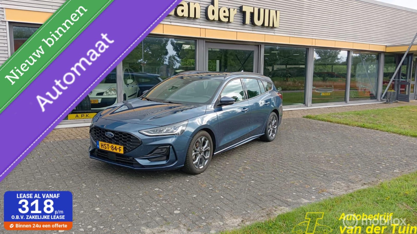 Ford Focus Wagon - 1.0 automaat EcoBoost Hybrid ST Line - AutoWereld.nl