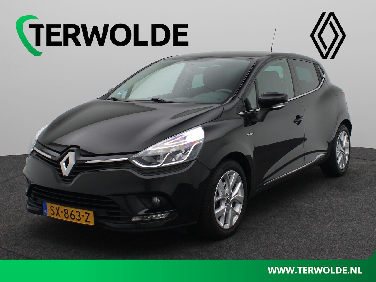 Renault Clio - Energy TCe 90 Limited Eco2 | Airco | Navigatie | Lichtmetalen velgen | - AutoWereld.nl