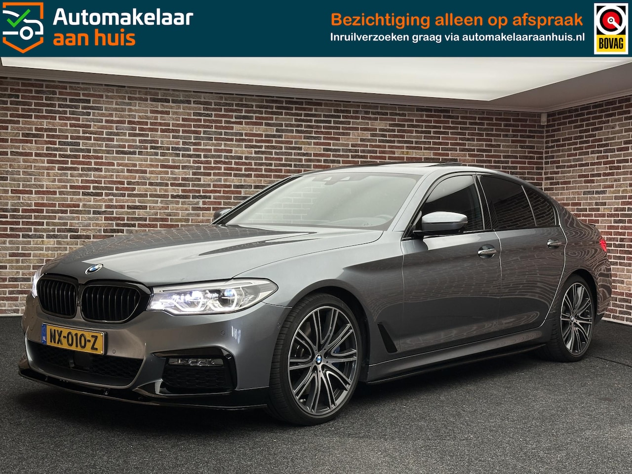 BMW 5-serie - 540i xDrive High Executive M-Sport| H/K| Adaptive cruise| Head-up| - AutoWereld.nl